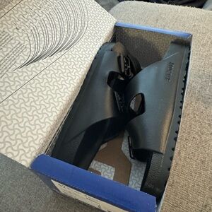 Birkenstock Men's Black Slide Sandals